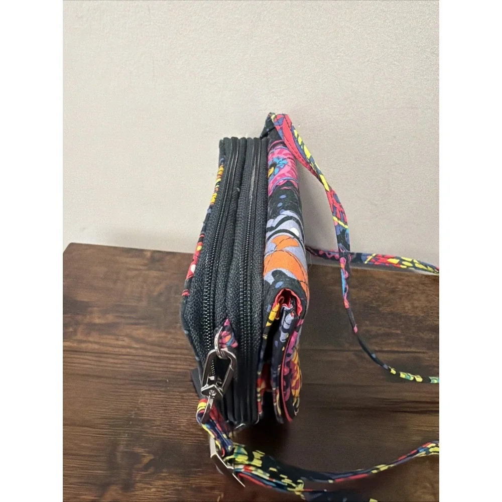 Vera Bradley RFID All in One Crossbody‎ Bag, Twilight Paisley RETIRED, 24375-K01